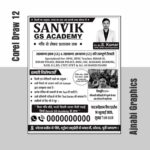 Coaching Centre & School Advertisement, GS Academy Handbill Printing-Ajnabi Graphics