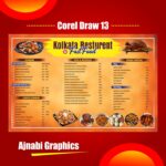 Fast Food Menu Card Design 12x18 CDR