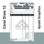 jewellery bill book cdr file