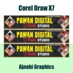 Digital photo studio banner design
