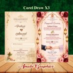 Engagement Ceremony Invitation Card Design