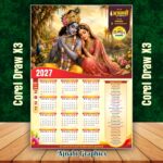 happy new year 2027 calendar design