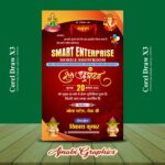 Opening Invitation Card Design,
